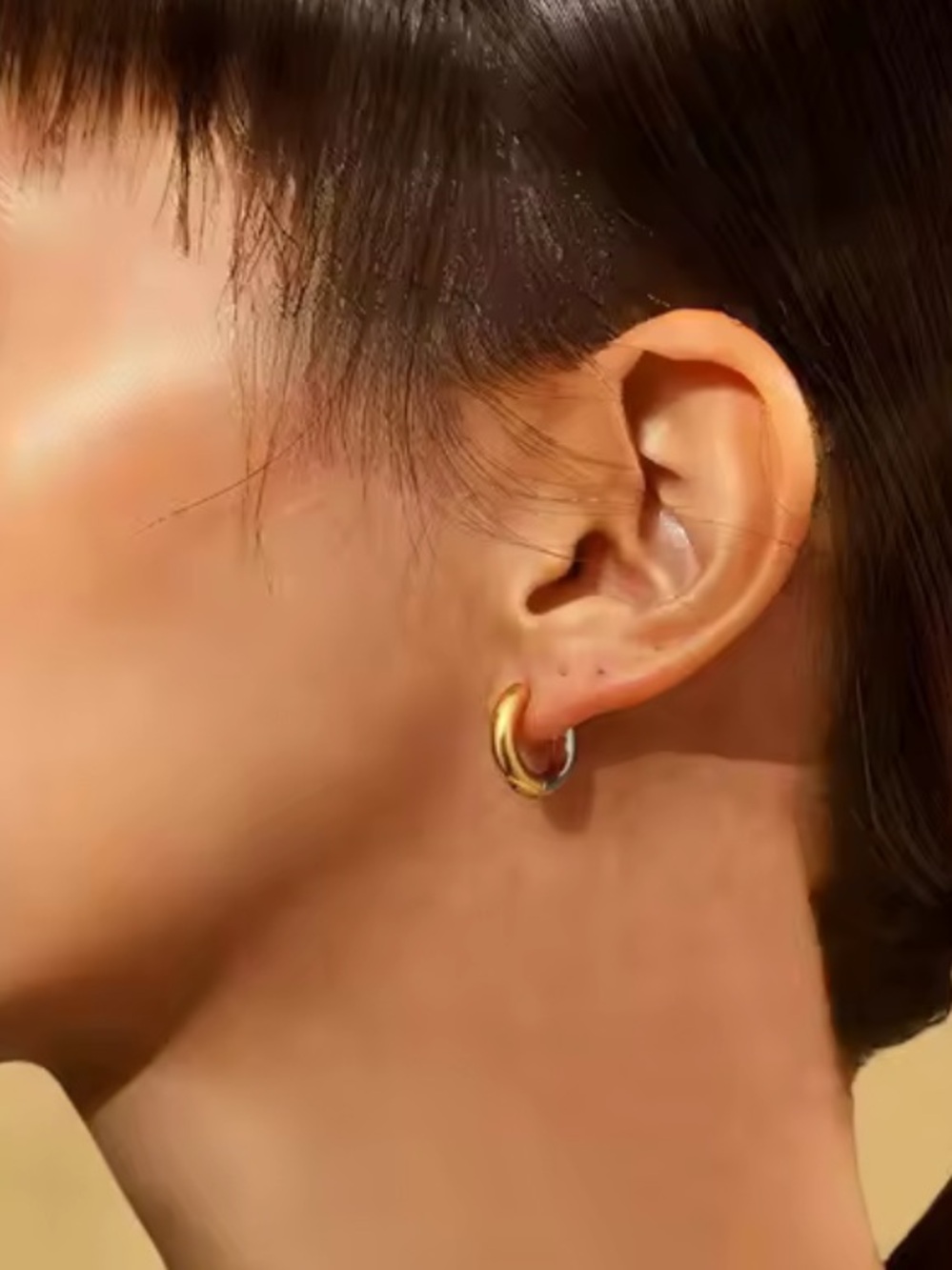 Stainless steel 10mm hoops